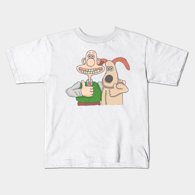 Wallace and Gromit Wallace And Gromit Kids TShirt TeePublic
